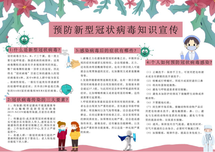 艺术学院抗疫宣传册作品